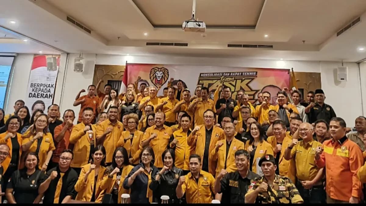 Konsolidasi Hanura di Sulawesi Utara membahas penguatan organisasi dan target partai menjelang Pemilu 2029.