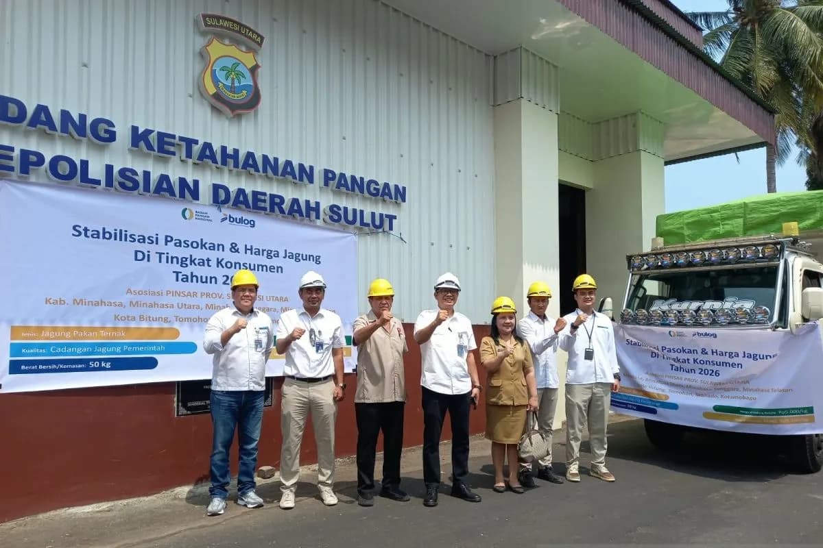 Penyaluran jagung SPHP Bulog ditujukan untuk membantu peternak Sulawesi Utara memperoleh bahan pakan dengan harga terjangkau.